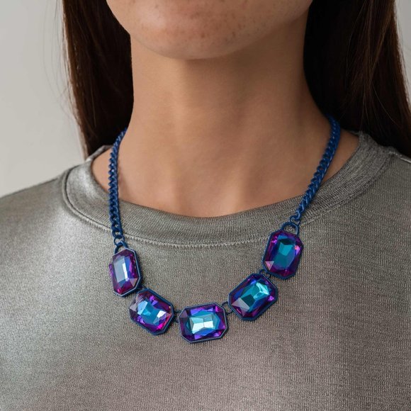 Paparazzi Emerald City Couture - Blue - Picture 2 of 2